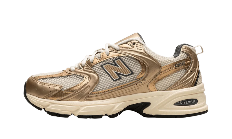 New Balance 530 Turtledove Gold Metallic - dropsnkrs