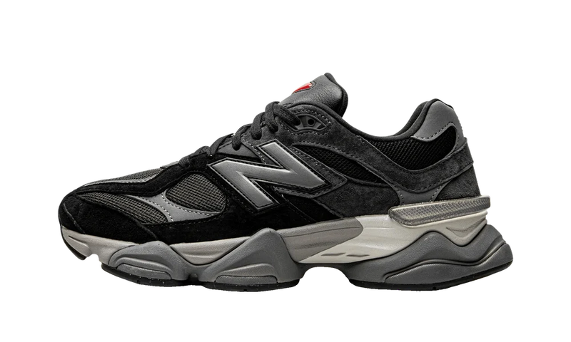 New Balance 9060 Black Castlerock Grey - dropsnkrs