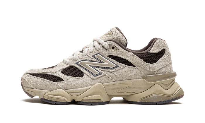 New Balance 9060 Sydney McLaughlin-Levrone Linen Black Coffee - dropsnkrs