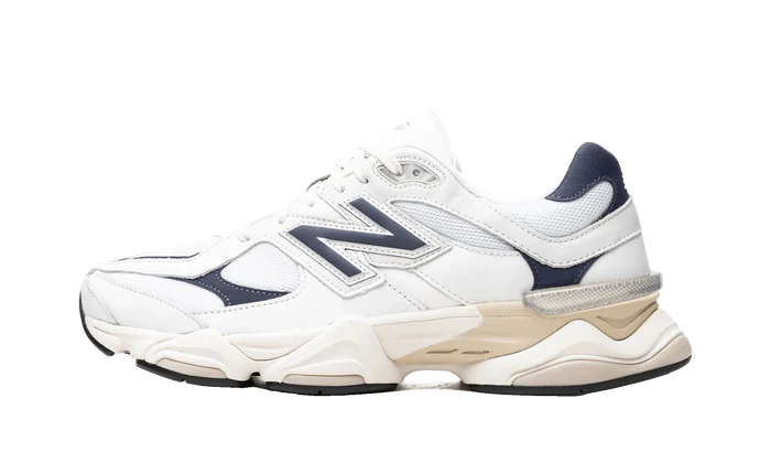 New Balance 9060 White Navy - dropsnkrs