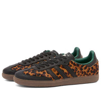 Adidas Samba OG Black Green Leopard