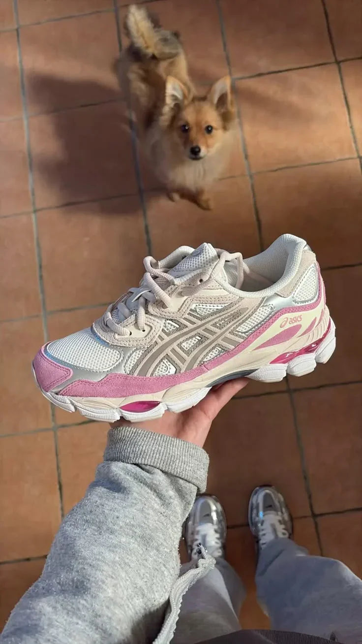 ASICS Gel NYC Cream Mineral Beige Pink
