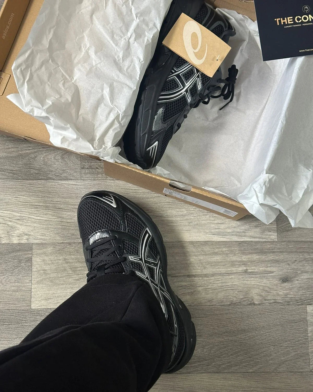 ASICS Gel 1130 Black Pure Silver