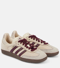 Adidas Samba OG Wonder White Maroon