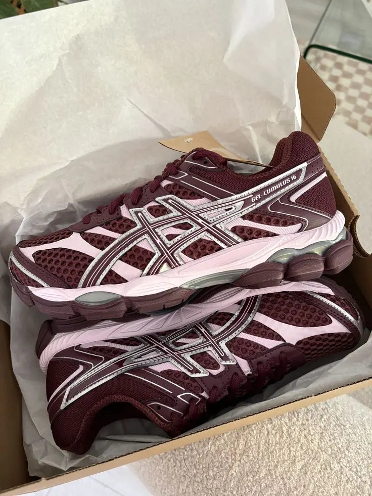 ASICS Gel Cumulus 16 Burgundy Pink
