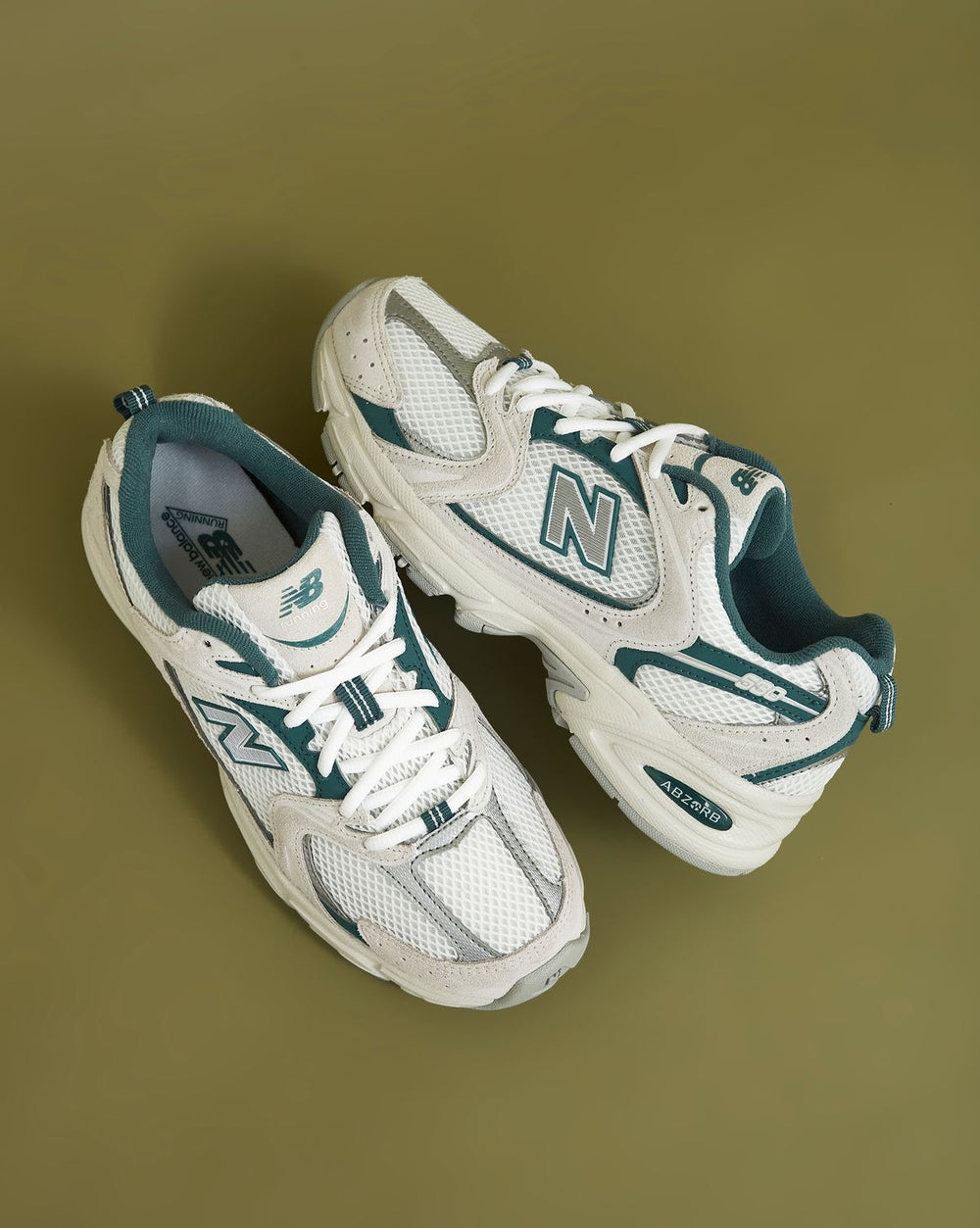 New Balance 530 Beige Vert