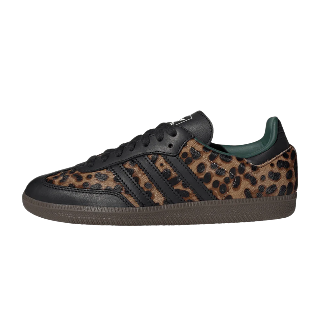 Adidas Samba OG Black Green Leopard dropsnkrs
