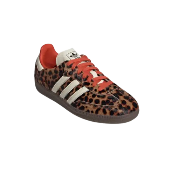 Adidas Samba OG Preloved Red Leopard