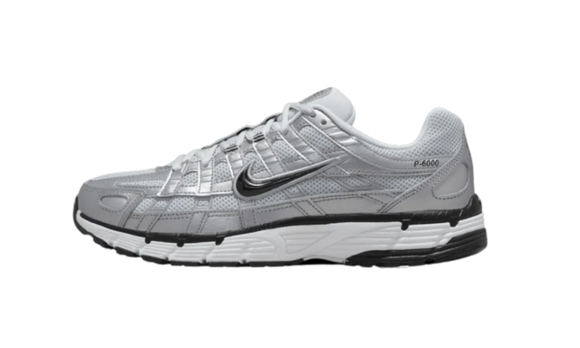 Nike P-6000 Metallic Silver Pure Platinum - dropsnkrs