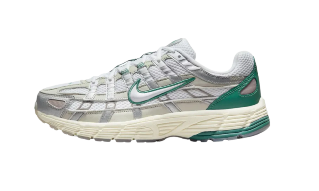 Nike P-6000 Premium Light Bone Bicoastal Green - dropsnkrs