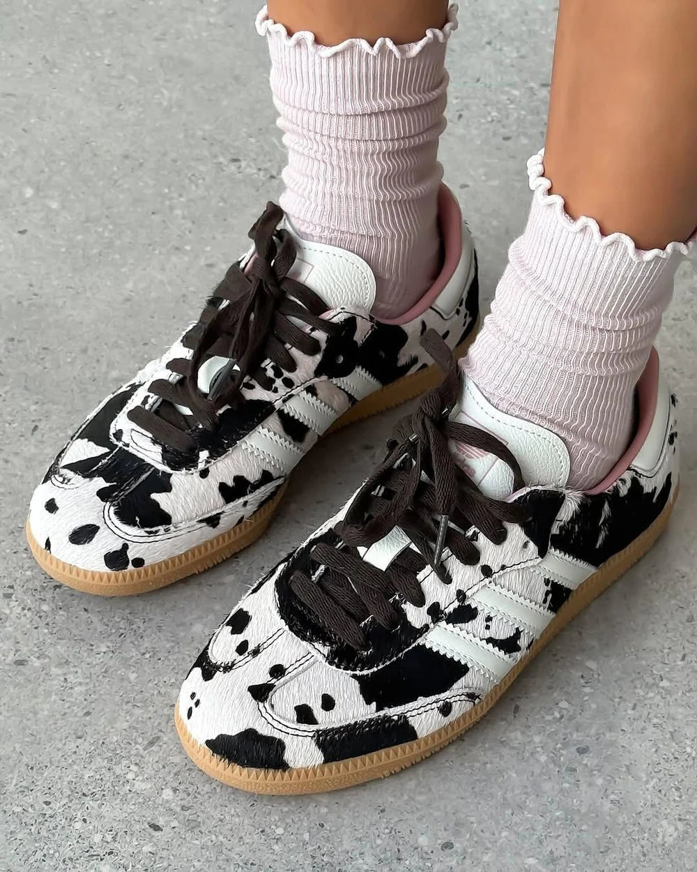 Adidas Samba OG Cow Print - dropsnkrs