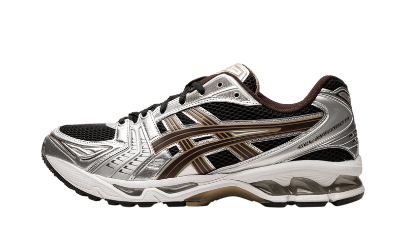 ASICS Gel Kayano 14 Black Coffee Silver - dropsnkrs