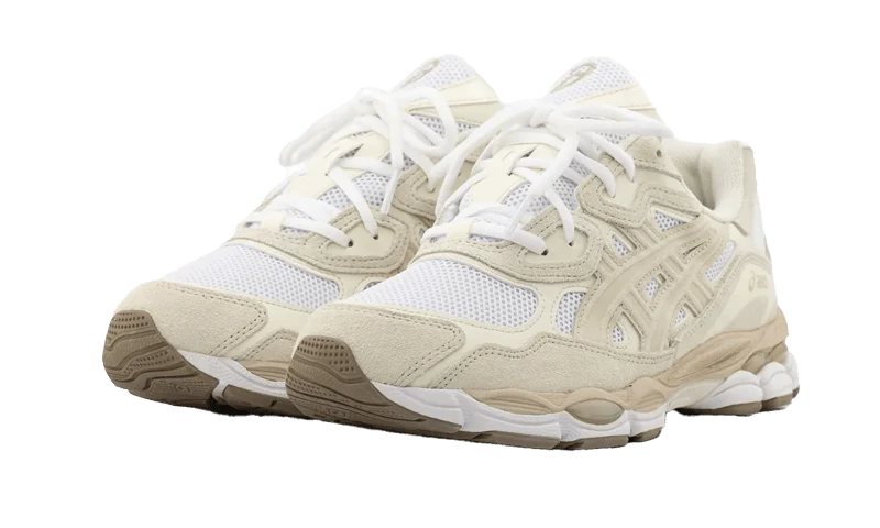 ASICS Gel NYC Blanc Gris Plume