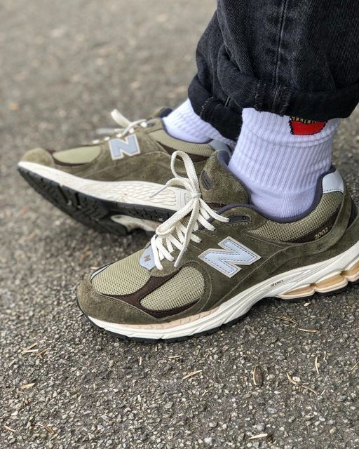 New Balance 2002R Olive Brown
