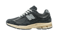 New Balance 2002R Black Dark Grey - dropsnkrs