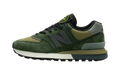 New Balance 574 Legacy Stone Island Dark Green - dropsnkrs