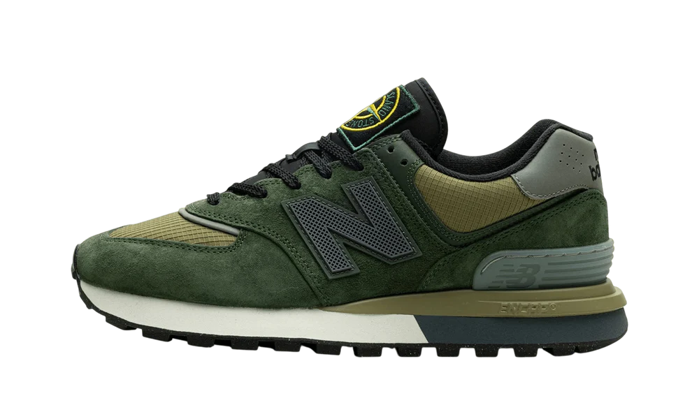 New Balance 574 Legacy Stone Island Dark Green