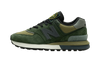 New Balance 574 Legacy Stone Island Dark Green - dropsnkrs