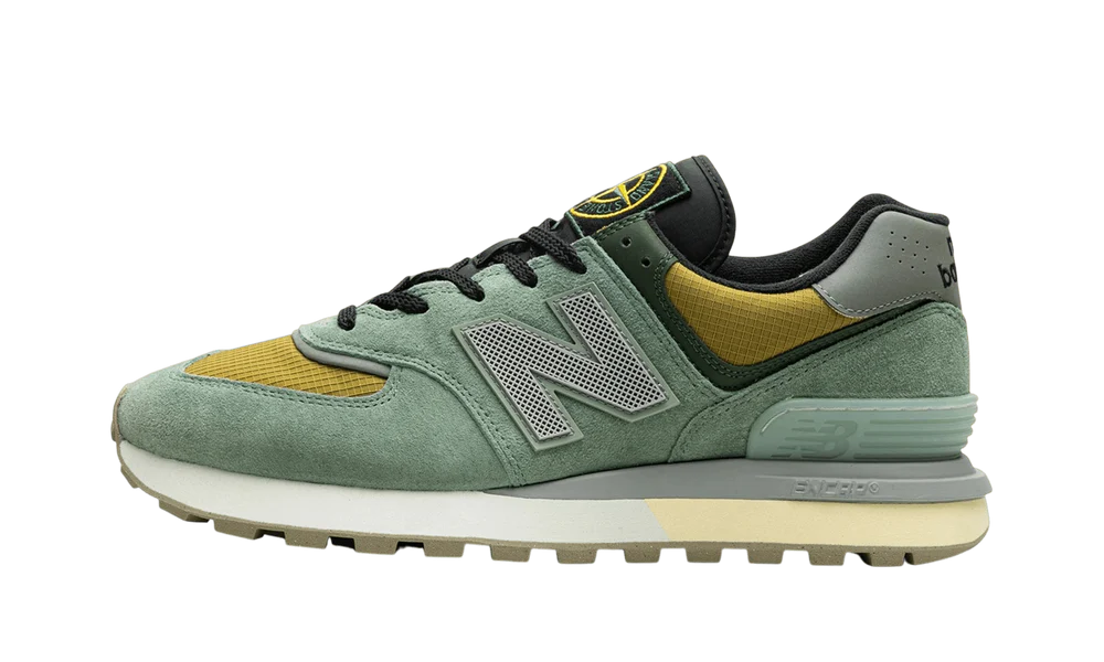 New Balance 574 Legacy Stone Island Vert Clair