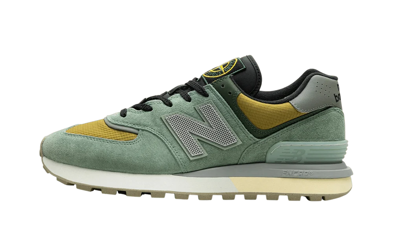 New Balance 574 Legacy Stone Island Light Green - dropsnkrs