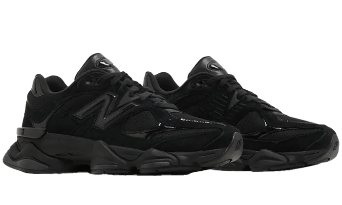 New Balance 9060 Triple Black Patent