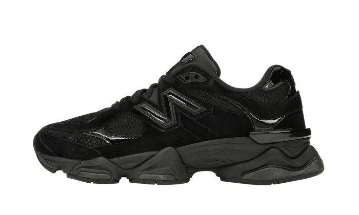 New Balance 9060 Triple Black Patent