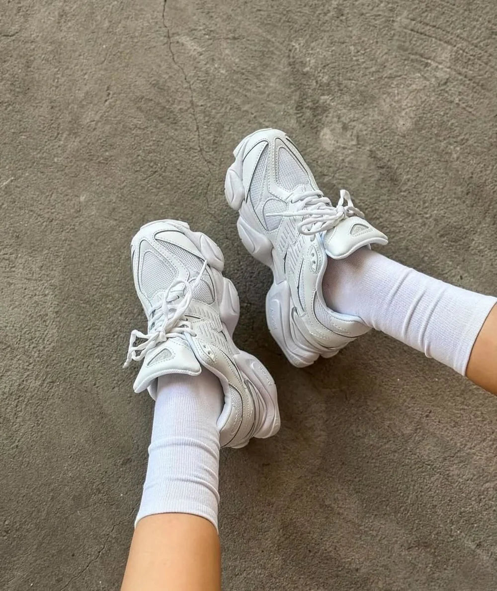 New Balance 9060 Triple White