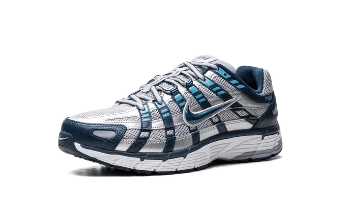 Nike P-6000 Armory Navy Flat Silver