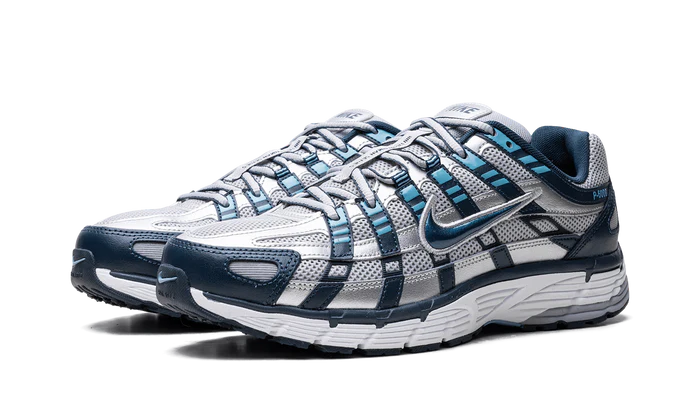 Nike P-6000 Armory Navy Flat Silver