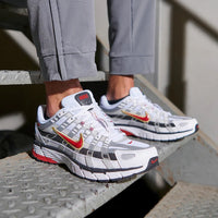 Nike P-6000 White Gold Red