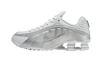 Nike Shox R4 White Metallic Silver dropsnkrs
