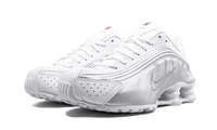 Nike Shox R4 White Metallic Silver