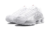 Nike Shox R4 White Metallic Silver dropsnkrs