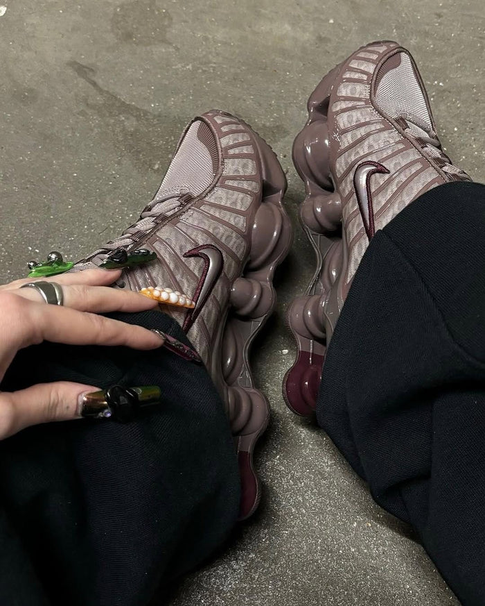 Nike Shox TL Pumice Night Maroon