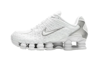 Nike Shox TL White Metallic Silver Max Orange