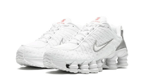 Nike Shox TL White Metallic Silver Max Orange