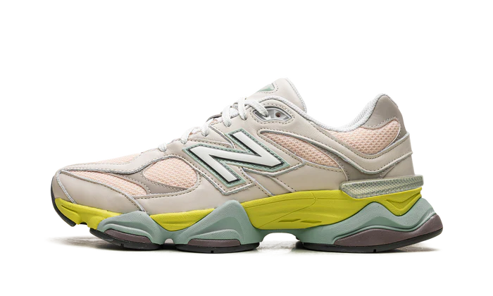 New Balance 9060 Moonbeam Vintage Rose Lime