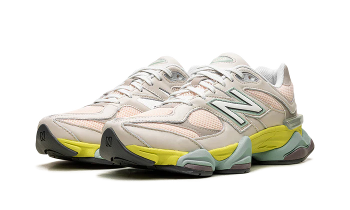New Balance 9060 Moonbeam Vintage Rose Lime